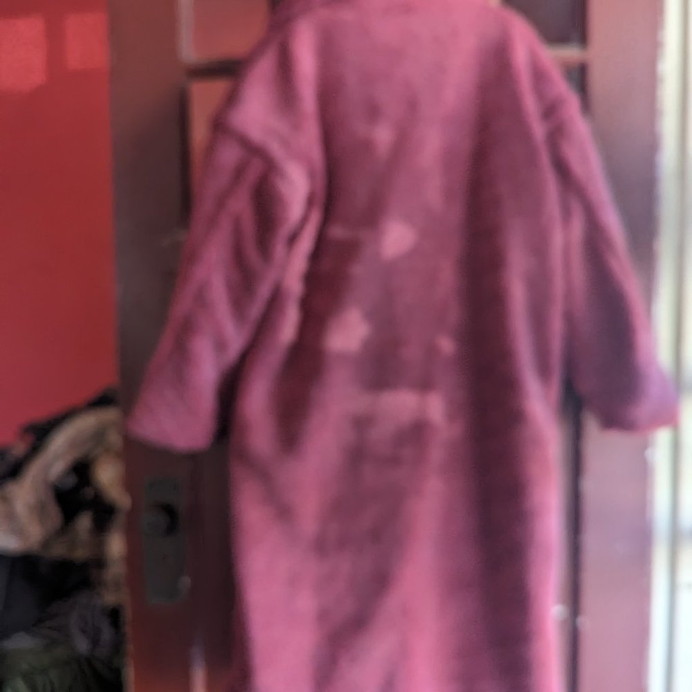 Kelli Obi Large Lapel Plush Teddy coat - Picture 5 of 7